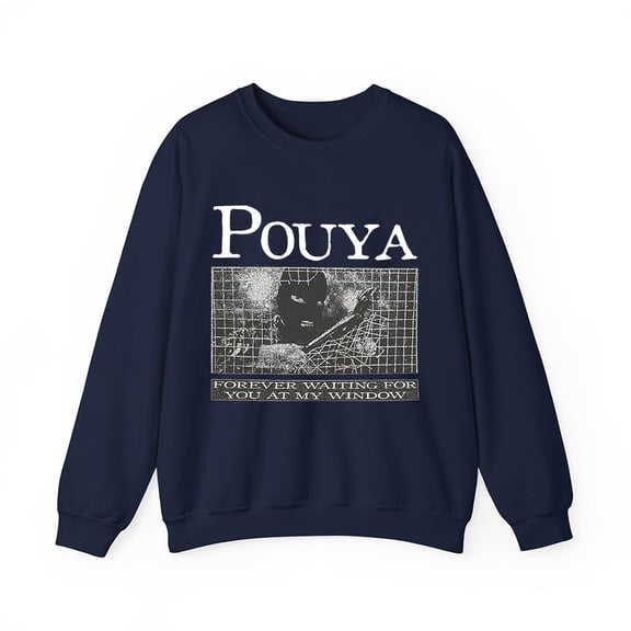 Pouya Merch Window Crewneck Sweatshirt Men Women Long Sleeve Streetwear Graphic Tops