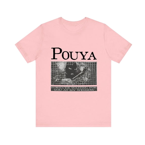 Pouya Merch Window T-shirt Men Women Shirt Short Sleeve Casual Streetwear Graphic Tee