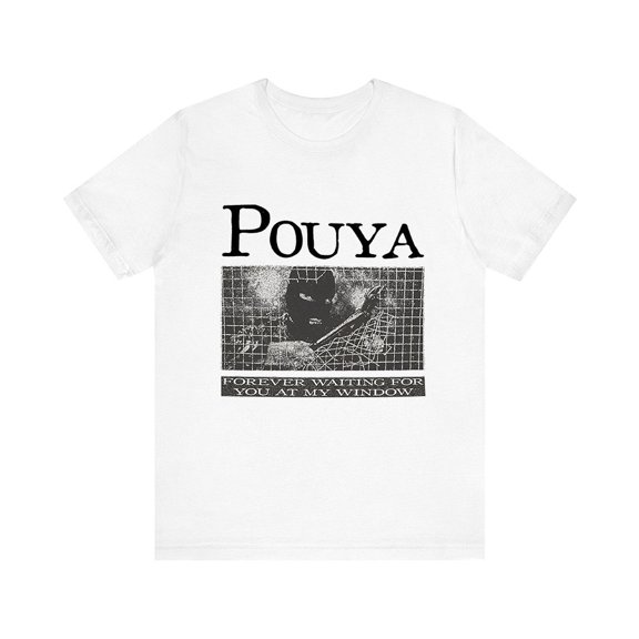 Pouya Merch Window T-shirt Men Women Shirt Short Sleeve Casual Streetwear Graphic Tee