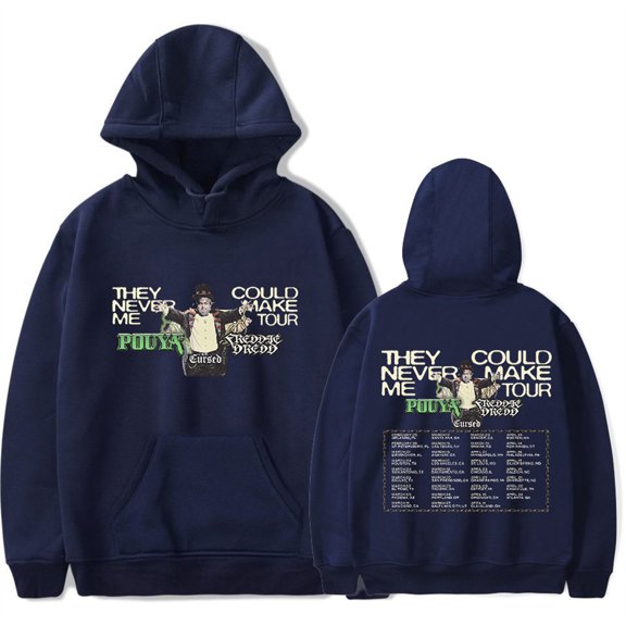 Pouya Tour 2025 Hoodies Unisex Pullover Harajuku Sweatshirt Hip Hop Long Sleeve Clothes