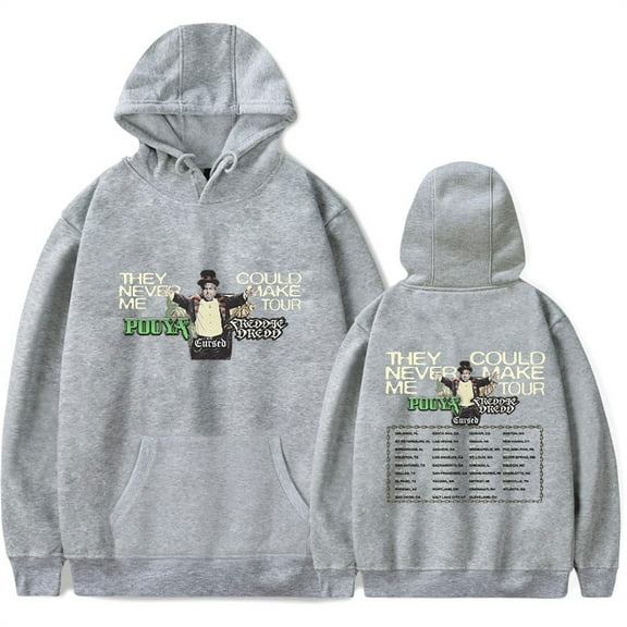 Pouya Tour 2025 Hoodies Unisex Pullover Harajuku Sweatshirt Hip Hop Long Sleeve Clothes