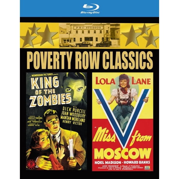 Poverty Row Classics Double Feature (King Of The Zombies & Miss V From Moscow) (Blu-ray)