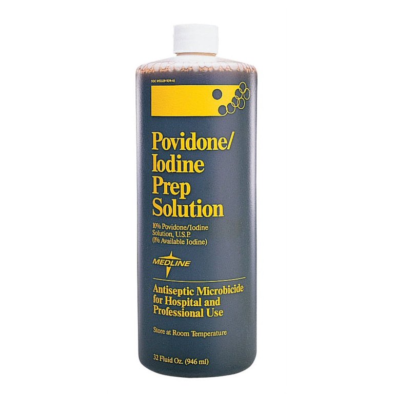 Medline Povidone Iodine Prep Solution – item #MDS093906H