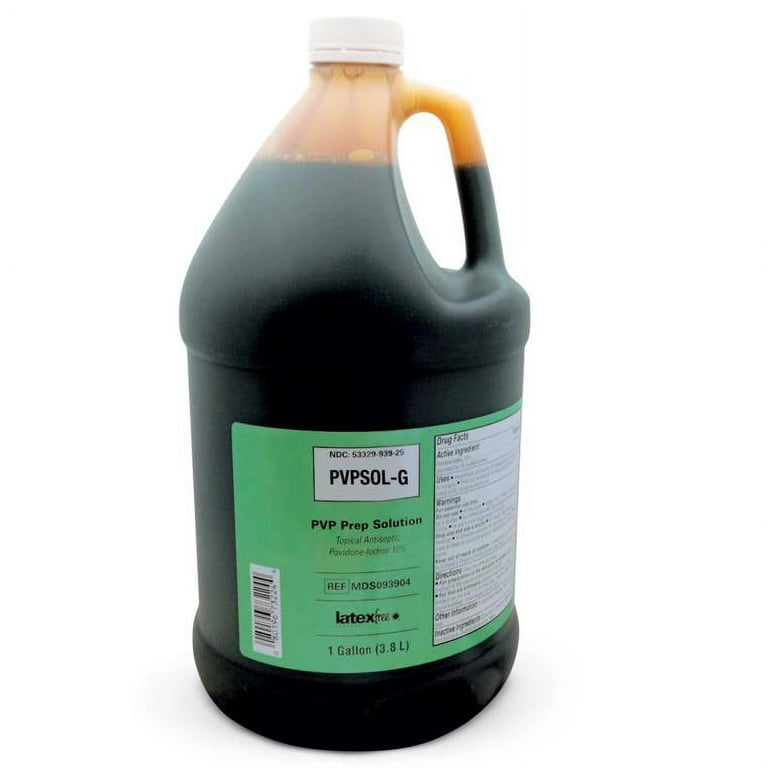 Solution Prep Povidone Iodine 1 Gal - MDS093904 - Medical Supply Group