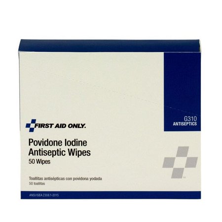 Povidone Iodine Wipes (Unitized Refill), 50/Box (3 Boxes)