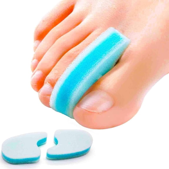 Povihome Foam Toe Separators for Toes, Corns, High Heels 20Pcs