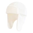 thumbnail image 1 of Povozer Baby Beanies Toddler Kids Winter Hats Trapper Hat With Ear For Toddlers Kids Warm Fleece Lined Winter Earflap Hat For Boys Girls,Size 1-2 Years,White, 1 of 9