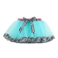 thumbnail image 1 of Povozer Baby Girls Tutu Skirt Princess Fluffy Soft Tulle Ballet Birthday Party(Sky Blue,9-11Y), 1 of 5