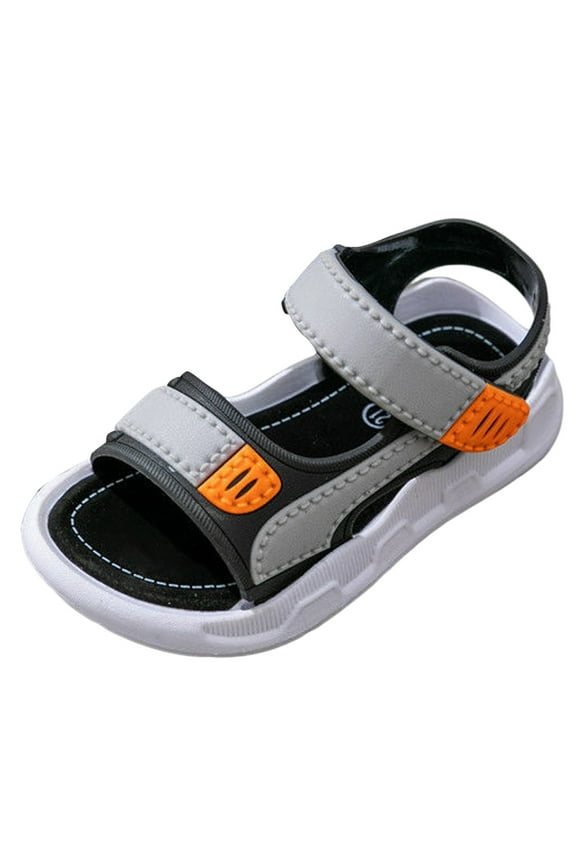 Boys Casual Sandals Baby Walking Shoes Boys Girls Fashion Athletic Summer Sports Sandals(Toddler/Little Kid/Big Kid) for 8.5,Grey
