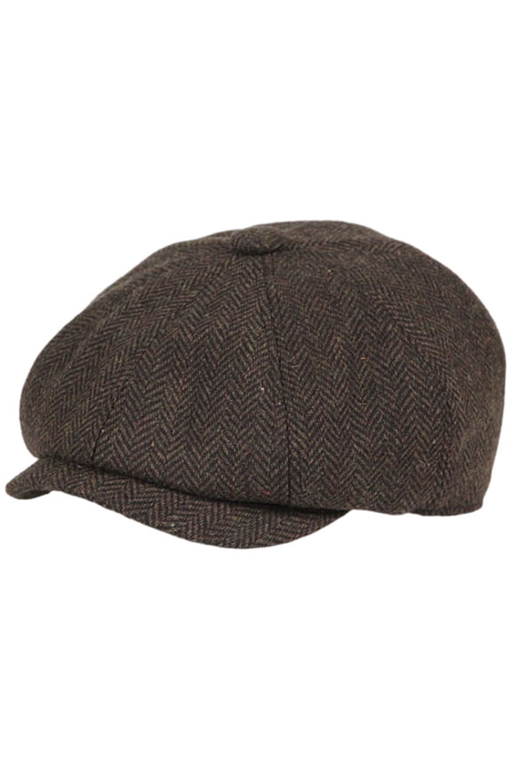 Boys Girls Fashion Childrens Childrens Caps Baseball Caps Baby Newsboy Caps Boys Girls Forward Caps Size 50,Brown