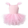 thumbnail image 1 of Povozer Flower Girl Lace Tulle Dress Princess Dance Maxi Gown Dress(Pink,3-4Y), 1 of 2