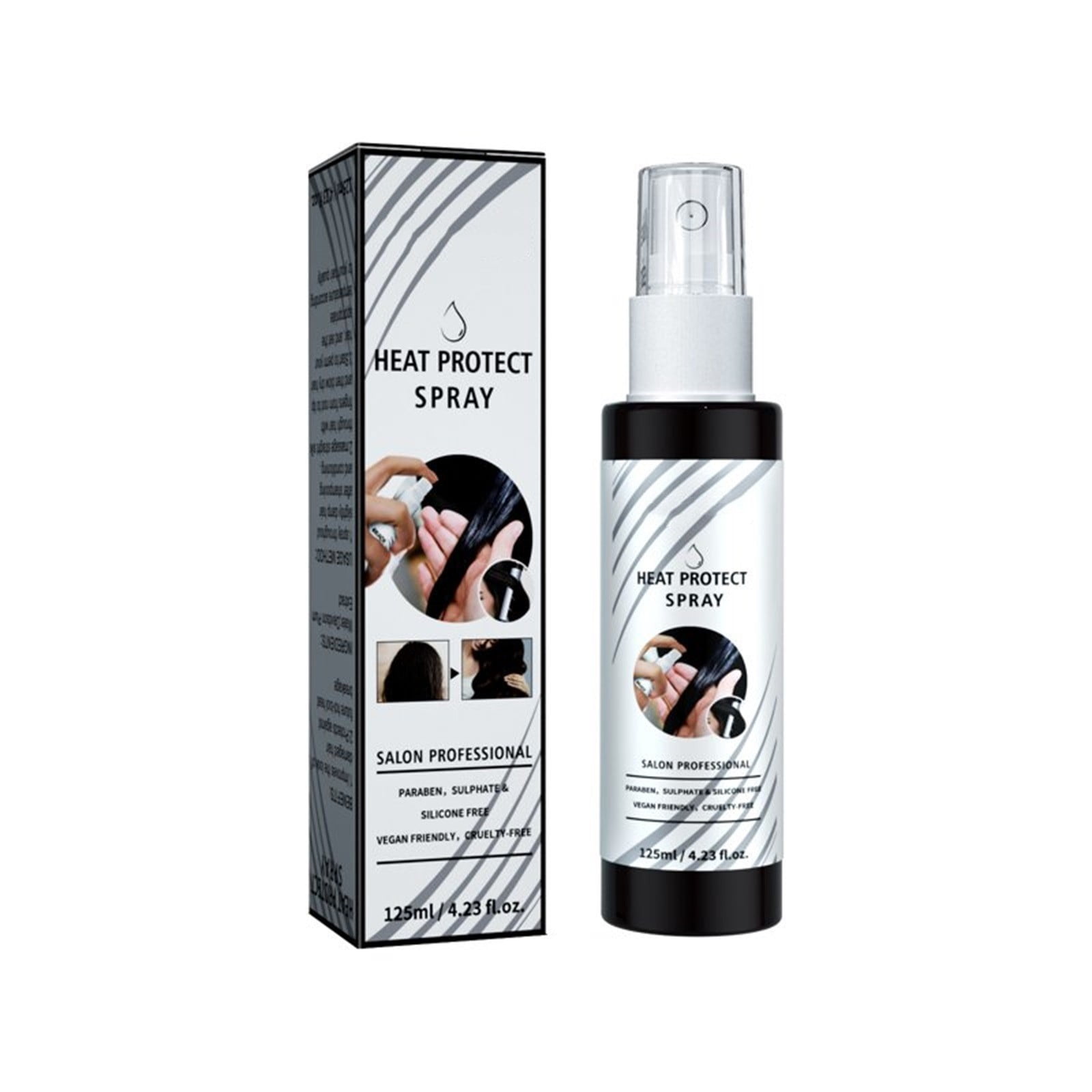 Povozer Heat Protectant Spray Thermal Hair Protection from Heat