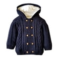 thumbnail image 1 of Povozer Infant Baby Boys Cardigan Sweater Toddler Knit Button Knitted Pullover(Blue,2-3Y), 1 of 5
