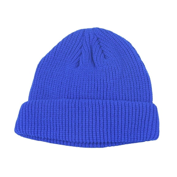 Povozer Kids Beanie Hat Winter Boys Girls Knit Beanies Caps Unisex Caps(Blue,1-9 Years)