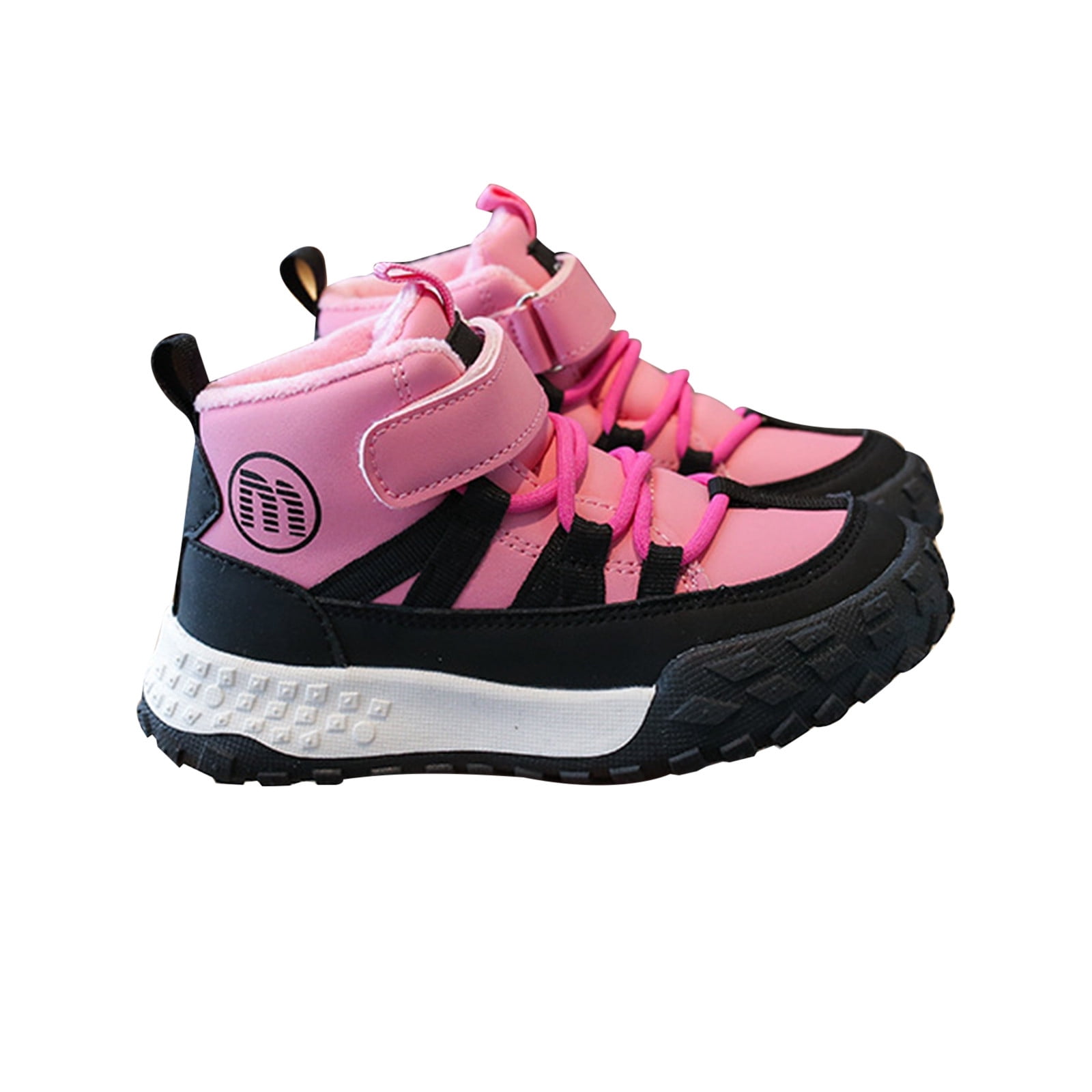 Kids High Top Sports Boots - Lightweight Hiking Shoes For Boys & Girls With Non-Slip Soles
