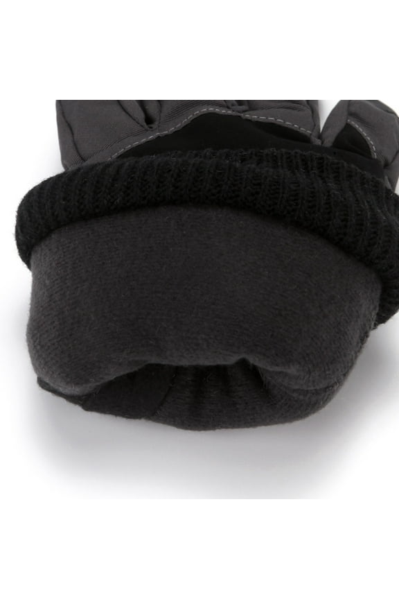 Kids Winter Gloves Snow Ski Warm Outdoor Windproof Gloves for Cold Weather(Red,One Size)