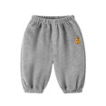 thumbnail image 1 of Povozer Toddler Baby Boys Girls Sweatpants Elastic Waist Bottom Pants Newborn(GY1,3-4Y), 1 of 4