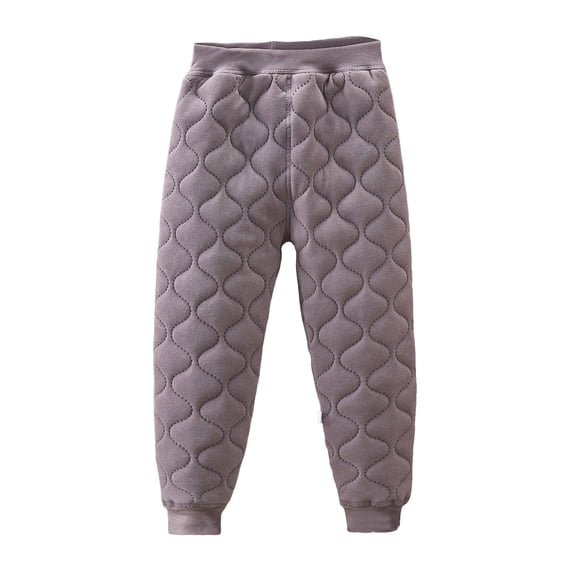 Povozer Toddler Boys Sweatpants Cotton Toddler Sweatpants Boys Joggers Pants(Purple,6-12M)