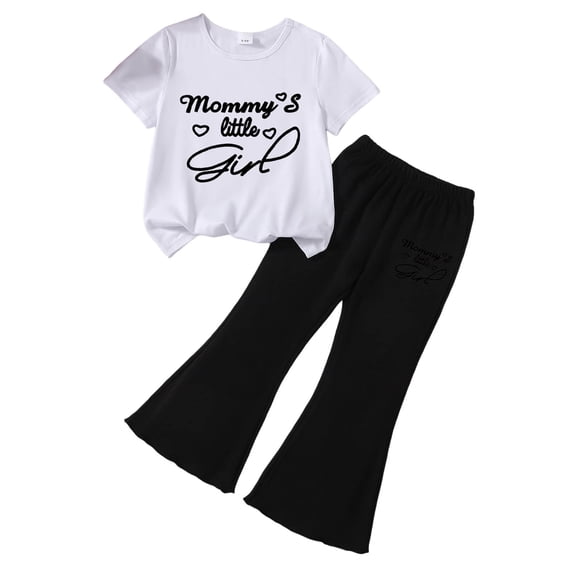 Povozer Toddler Girl Summer Outfits Baseball Outfits for Toddler Girl Love Heart Baseball Shirt Top+Pants Kids Game Day Short Sleeve Summer Clothes Set Size 5-6 Years,E