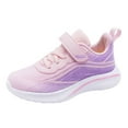 thumbnail image 1 of Povozer Toddler/Little/Big/Kid Wide Barefoot Shoes Boys/Girls Sneakers Lightweight(Pink,13-13.5 Years), 1 of 6