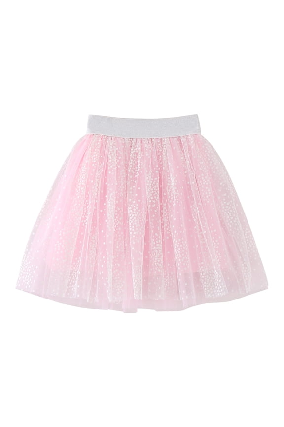 Toddler Little Kid Baby Girl Skorts Skirt Teen Girl Clothes Baby Girls Soft Fluffy Tutu Skirt with Diaper Cover, Tulle Dress Skirt 3 Layers Soft for Newborn,Toddler,Size 7-8 Years,Pink