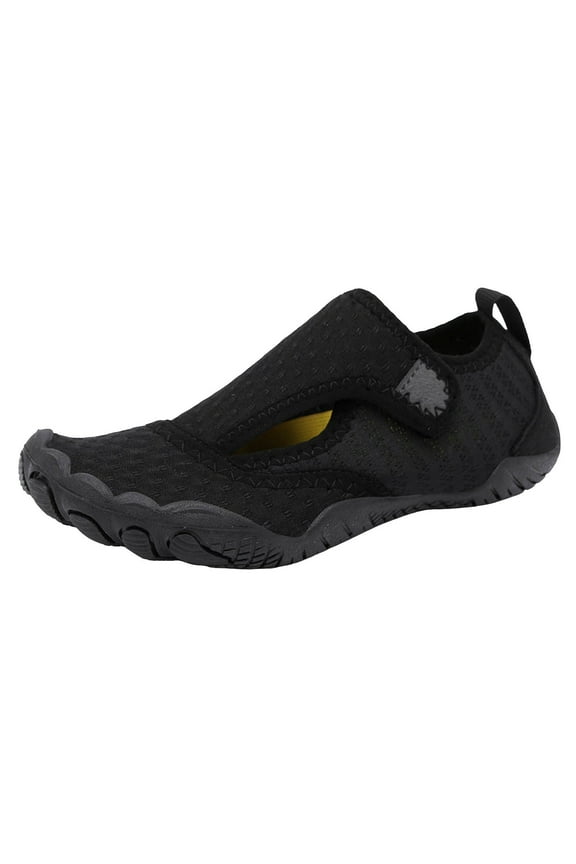 Toddler Water Shoes Boy Kids Boys Girls Water Shoes Barefoot Aqua Socks Beach Swim Outdoor Sports Shoes for Toddler(Black,11.5 Little Kids)