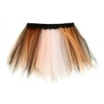 thumbnail image 1 of Povozer Tutu Skirt Girls Tulle Ballet Dance Dress Princess Skirt for Toddler(Gray,2-12T), 1 of 5