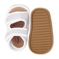 thumbnail image 1 of Povozer Unisex Baby Boys Girls Sport Sandals Soft Footbed Open Toe Sandals(White,4 Infant), 1 of 8
