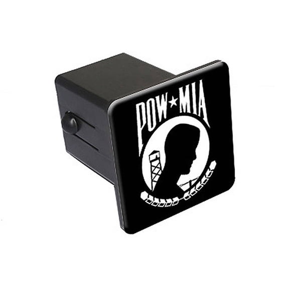 Pow Mia 2" Tow Trailer Hitch Cover Plug Insert
