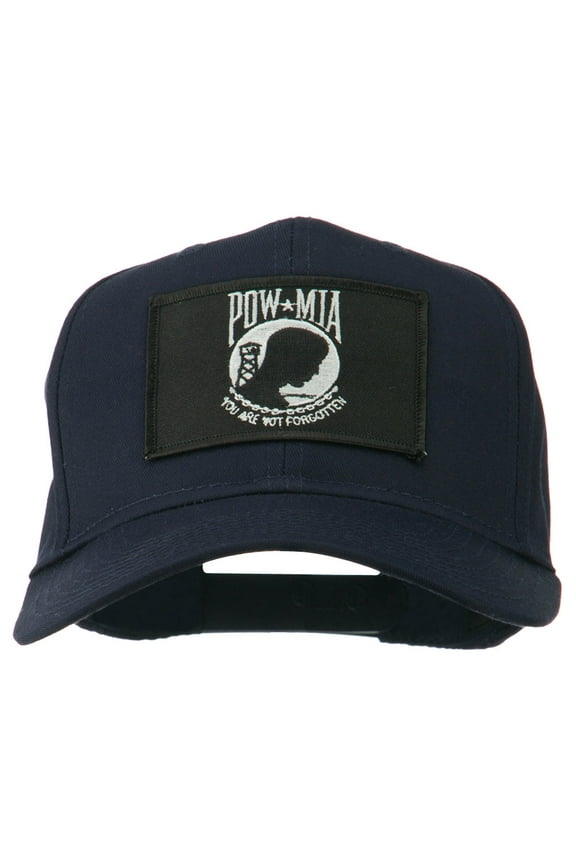 Pow Mia Flag Military Patch Cap - Navy OSFM