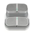 thumbnail image 1 of Pow PMS-6 Audio Mo Expandable Wireless Speaker + Universal Click Mount & Wallet, Snow - Quantity 6, 1 of 1
