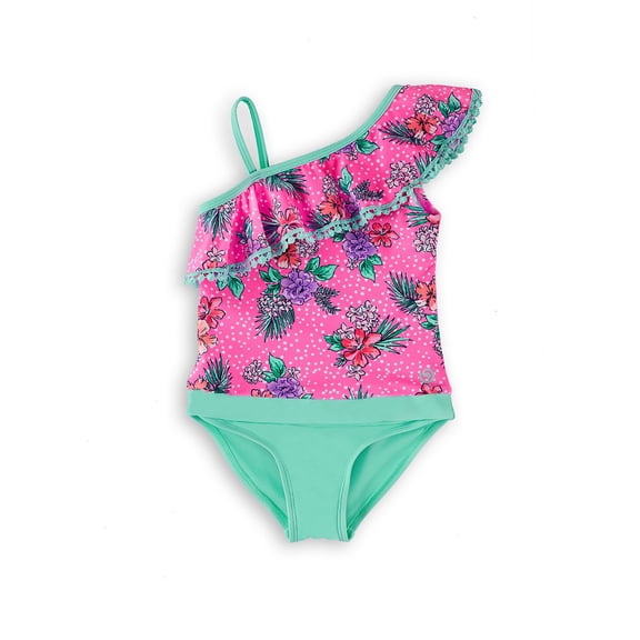 Pow Pow Flower Girls Magnetic One-Piece