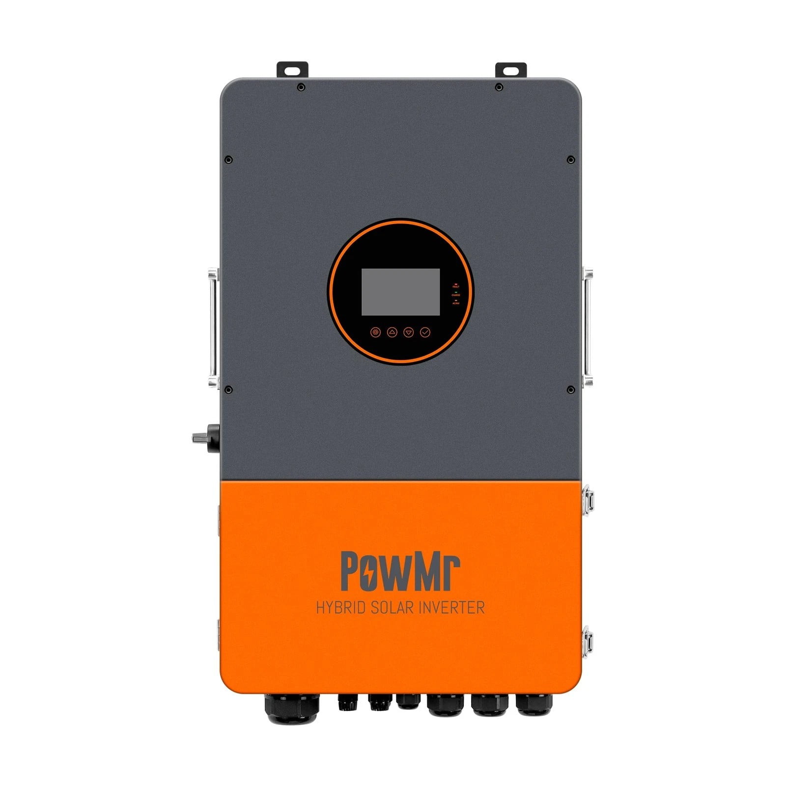 PowMr 12KW 48V Hybrid Solar Inverter 120/208/240V Split Phase ON/OFF Grid 200A MPPT Controller Max PV 450V For Flooded Lead-acid Sealed Gel Lithium Battery