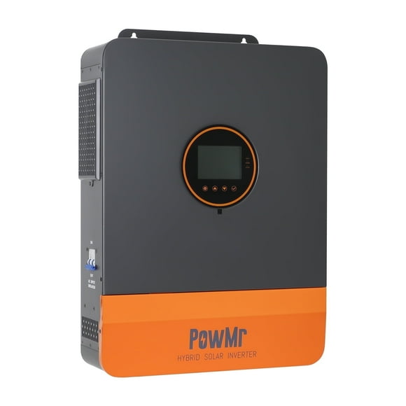PowMr 6500W 48V Solar Inverter Hybrid Split Phase 120V/240V 140A MPPT Controller Support In Parallel for Flooded Lead-Acid Sealed Gel Lithium Battery