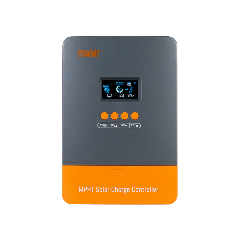 PowMr MPPT 60A Solar Charger Controller 12V 24V 36V 48V Auto Lifepo4 Battery Charger Solar Panel Regulator Max PV Input 160VDC