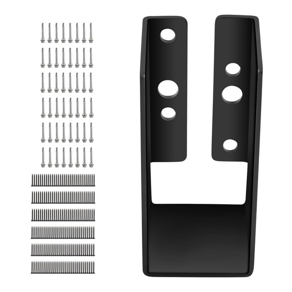 Powder-Coated Concealed Joist Hangers for 2x4 Lumber, 24-Pack  Corrosion Resistant Brackets for Swing Sets, Pergolas & Outdoor Structures