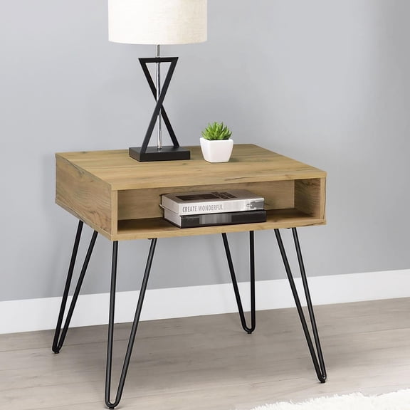 Powder Coated Finish on Wood Main Material | As End Table in Primary Living | Offers Fashion and Long - term Use
