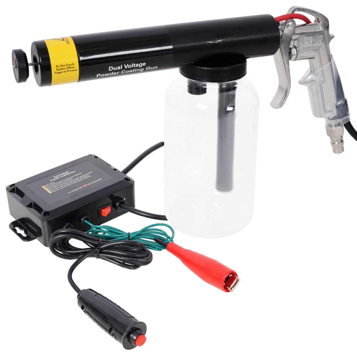 Powder Coating Gun System, Dual Voltage 15KV / 25KV Electrostatic ...