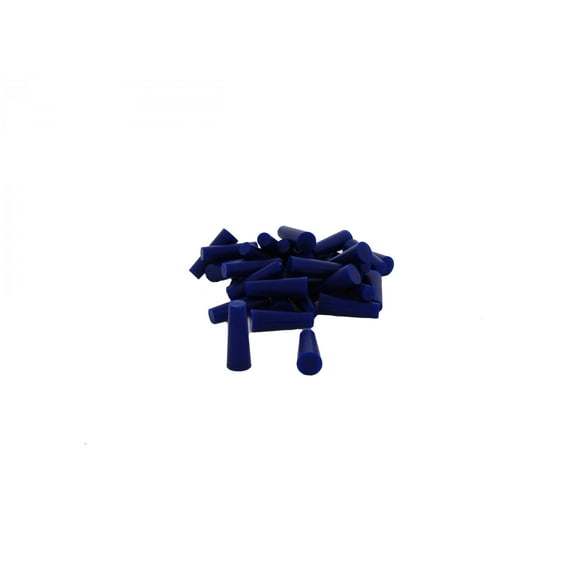 Powder Coating Plugs 1/4"x3/8" 100 Pc - High Temperature Silicone Tapered Plug
