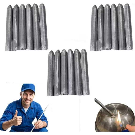 Powder Cored Aluminum Welding Rod, Copper, Steel,Low Melting Point Easy Melt, No Flux Required,Magic Rod Welding