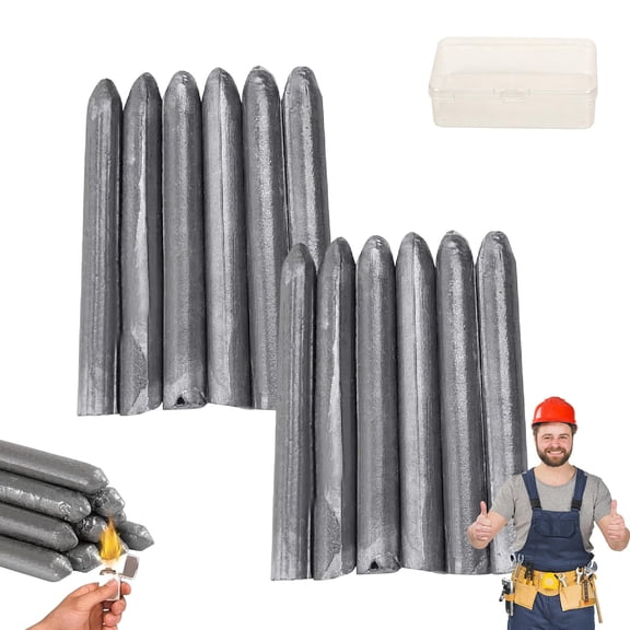 Powder Cored Aluminum Welding Rod, , Low Temp Aluminum Welding Sticks, Easy Brazing Repair Rods, No Welding Machine Needed