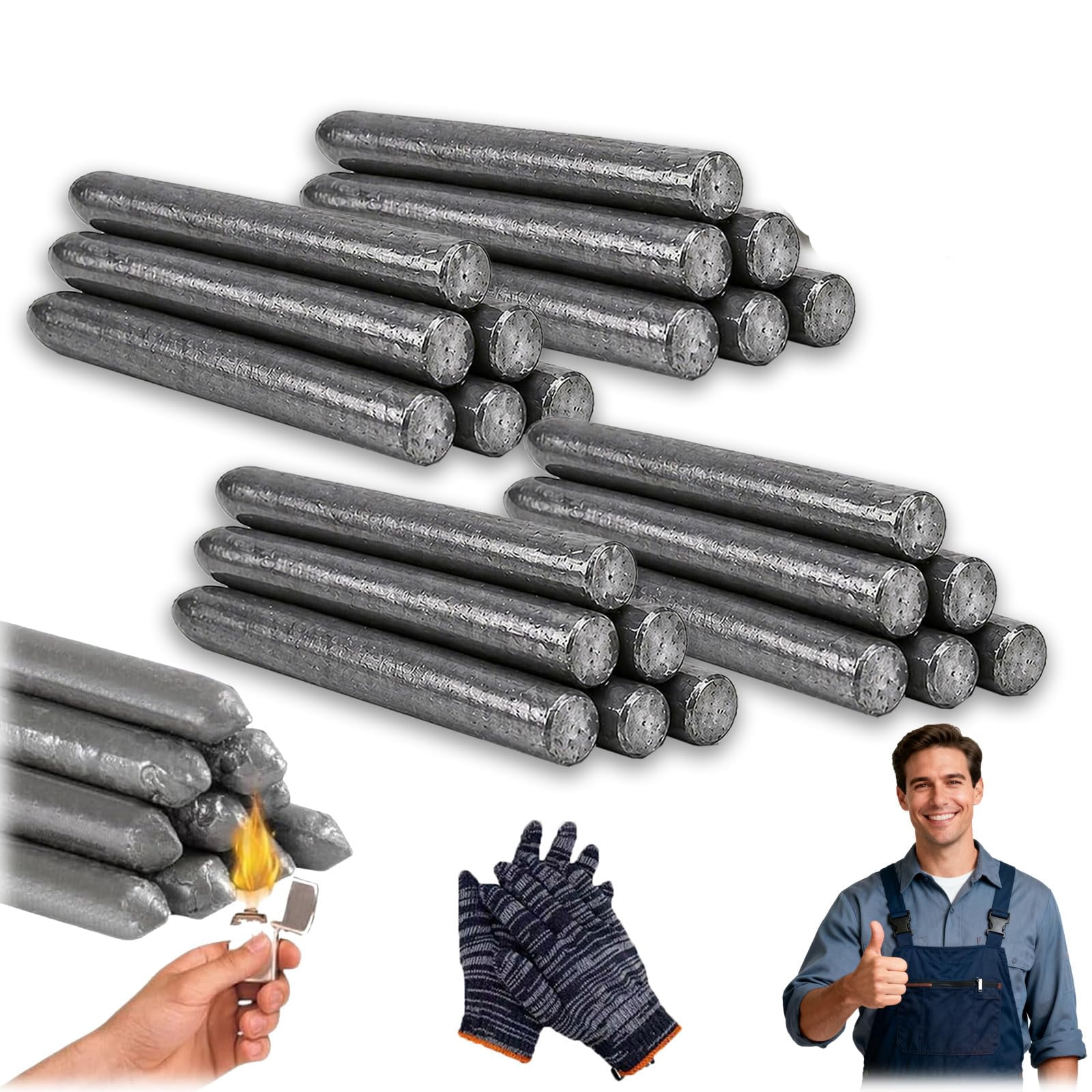 Powder Cored Aluminum Welding Rod, Low Temperature Universal Welding ...