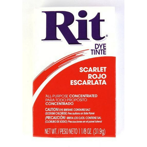 Powder Dye, Scarlet Red, 31.9 grams, 3 Pack
