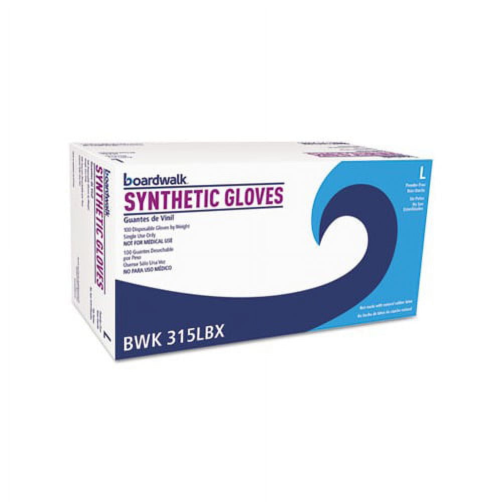 Powder-Free Synthetic Vinyl Gloves, Medium, Cream, 4 mil, 1,000/Carton Powder-Free Synthetic Vinyl Gloves, Medium, Cream, 4 mil, 1,000/Carton