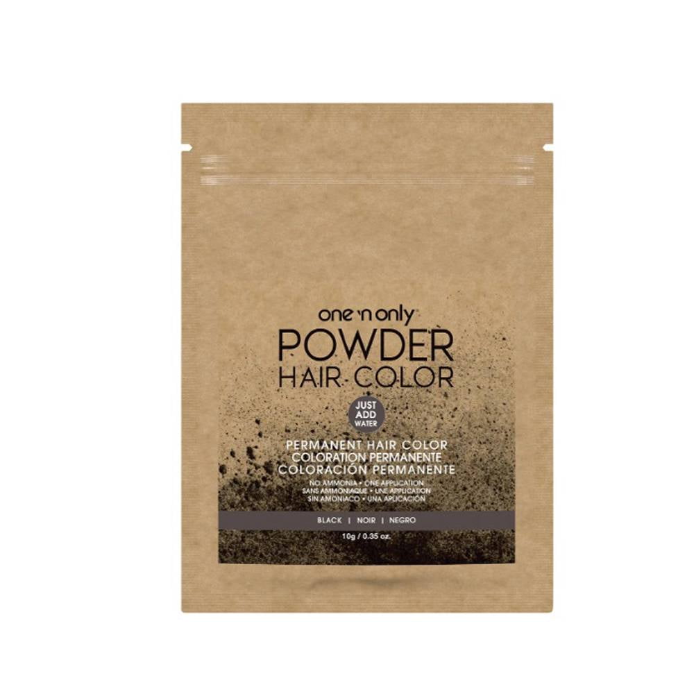 One n Only Powder Hair Color Black 0.35oz - Walmart.com