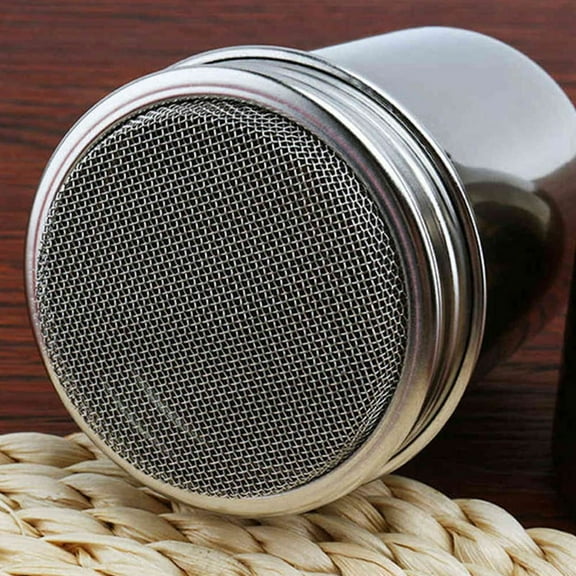 Powder Icing Sugar Cocoa Sugar Chocolate Flour Duster Shaker Tool Steel Kit YIWEI