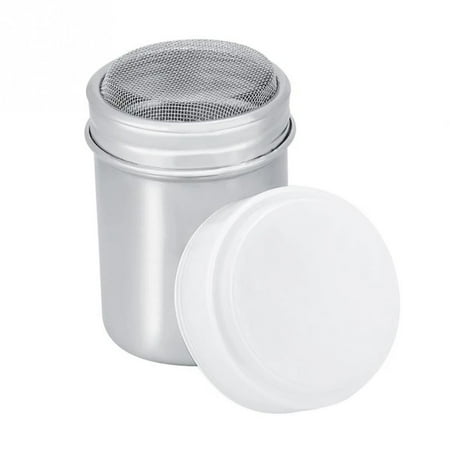 Powder Icing Sugar Cocoa Sugar Chocolate Flour Duster Shaker Tool Steel Kit