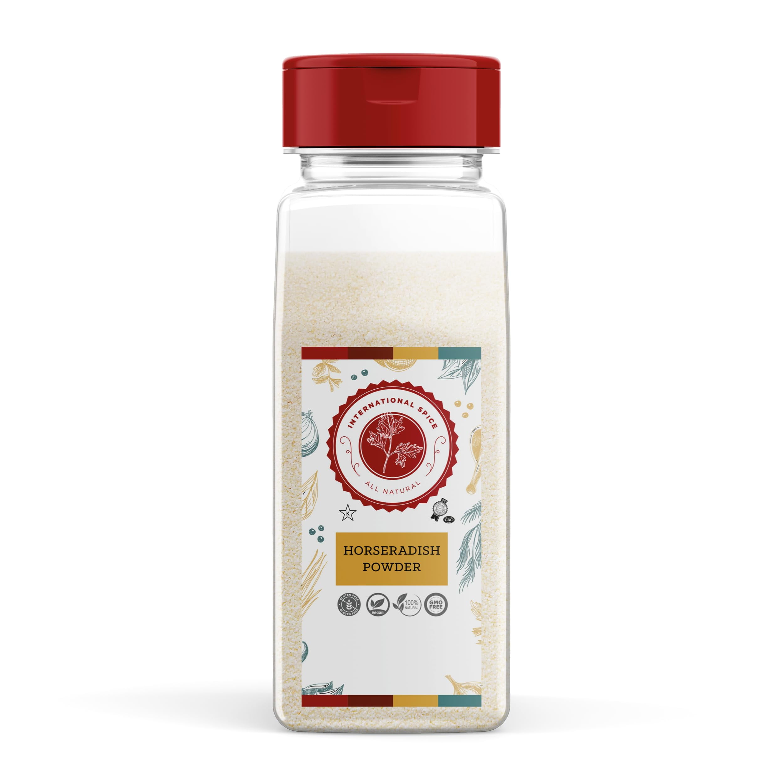 Powder by International SAF21 Spice, Prepared Pure Seasoning, Essential Kitchen Spice for Sauces, Seafood, Meat, and Vegetables, Restaurant Quality, Non GMO, Kosher, 14 oz. Bottle