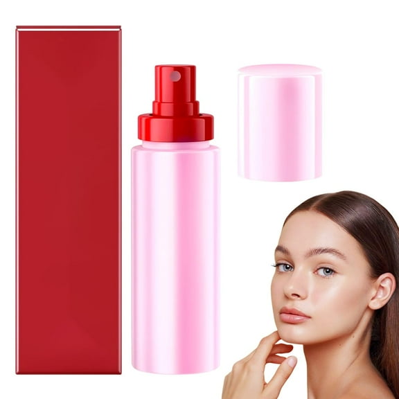 Powder Melt Glass Setting Spray, Ultra-Smooth Finish- Size Setting Spray, Hydrating, Makeup Wear Up to 12 Hours