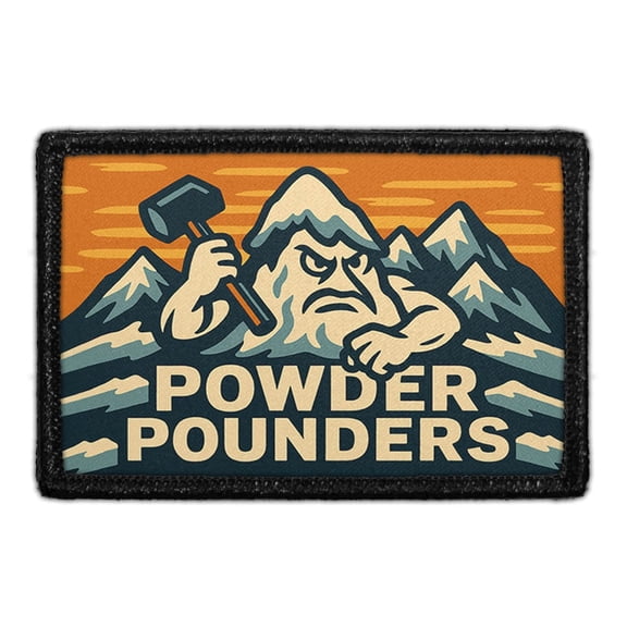 Powder Pounders - Removable Patch